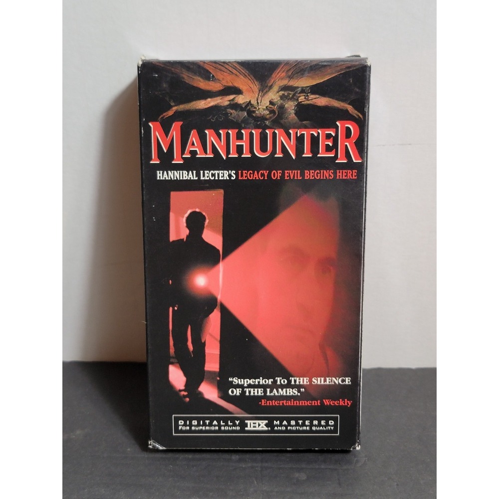Manhunter Hannibal Lecter Legacy Of Evil VHS Tape Michael Mann William Petersen